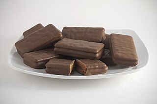 <span class="mw-page-title-main">Tim Tam</span> Brand of chocolate biscuits