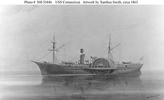 USS <i>Connecticut</i> (1861) Gunboat of the United States Navy