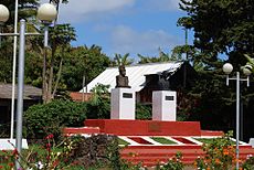 The "Plaza de Hanga Roa"