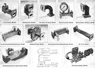 <span class="mw-page-title-main">Waveguide (radio frequency)</span> Hollow metal pipe used to carry radio waves