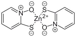 <span class="mw-page-title-main">Zinc pyrithione</span> Chemical compound