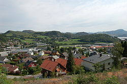 Ålgård centrum.