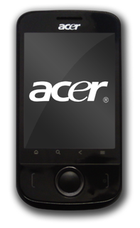 Acer beTouch E110 Smartphone manufactured by Acer Inc.