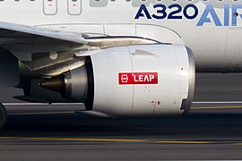 The LEAP-1A is one of two engine options on the Airbus A320neo family.