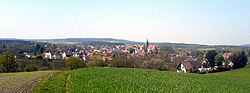 Panorama view of Creußen