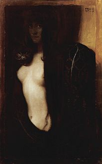 Il peccato, di Franz von Stuck, (1893)