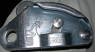 <span class="mw-page-title-main">Grigri</span> Assisted braking belay device