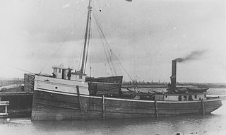 SS <i>J.M. Allmendinger</i> Wooden-hulled steam barge wrecked in Lake Michigan