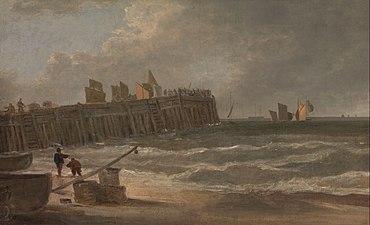 Yarmouth Jetty (c.1810), Yale Center for British Art