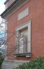 Bust of Shakespeare.