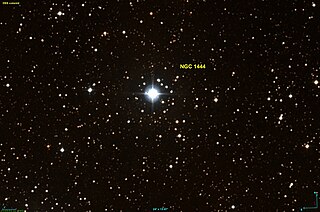 NGC 1444 Small open cluster in the constellation Perseus