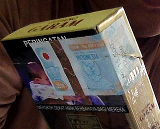 <span class="mw-page-title-main">Cigarette excise in Indonesia</span> Type of tax in Indonesia