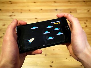 <span class="mw-page-title-main">Mobile game</span> Video game played on a mobile device