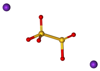 <span class="mw-page-title-main">Potassium metabisulfite</span> Chemical compound