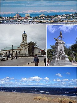 Collage of Punta Arenas