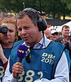 BBC Pitlane reporter Ted Kravitz, pictured when he filled the same role for ITV