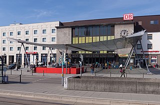 <span class="mw-page-title-main">Ulm Hauptbahnhof</span> Railway station in Ulm, Germany