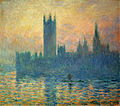 Le Parlement de Londres, soleil couchant, 1903, Narodowa Galeria Sztuki w Waszyngtonie