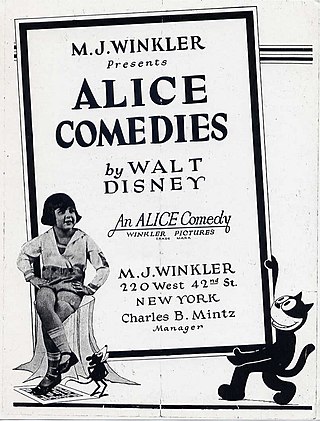 <i>Alice Comedies</i> Film series by Walt Disney in the 1920s