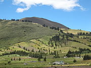 Andes nær Otavalo, Ecuador