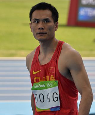 <span class="mw-page-title-main">Dong Bin</span> Chinese triple jumper (born 1988)