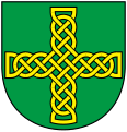 Gevlochten Iers kruis Irish cross.svg