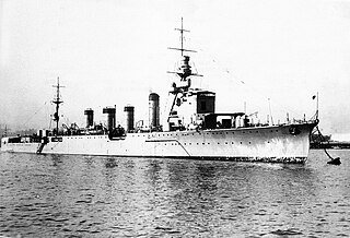 Japanese cruiser <i>Naka</i>