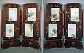 Pair of Two-fold Screens 1900–1905, Nagoya, Japan