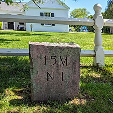 Old Lyme Milestone.