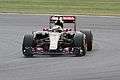 Maldonado at the British GP