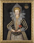 Margareta Grip 1586–1624, gift 1612 med fältmarskalken Herman Wrangel i hans första gifte. Finns på Skoklosters slott.