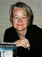 Waters at a book signing in 2006 Sarah Waters (cropped).jpg