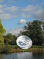 Sky mirror, Kensington Gardens, London