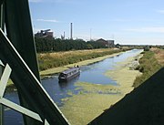 Bardney sugar factory, once a major user of river water and rail transport. now closed