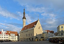 Het stadhuis van Tallinn