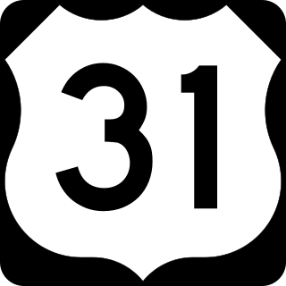 <span class="mw-page-title-main">U.S. Route 31</span> Highway in the United States