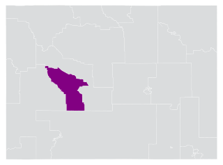 <span class="mw-page-title-main">Wyoming's 25th State Senate district</span> American legislative district