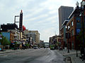 Hennepin Avenue, looking north from 10th Street