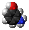 3-aminofenol molekula