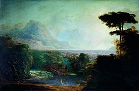 Alpheus and Arethusa by John Martin (1832)