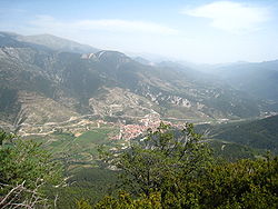 Skyline of Bagá