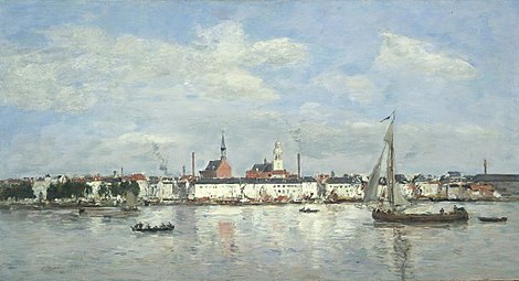 Quai à Anvers, 1874 musée d'Art de Dallas.