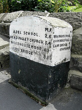 Milestone near St Giles' Church Bramhope 018.jpg