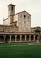 Chiostro della Certosa di San Pietro a Pontignano, nei pressi di Siena