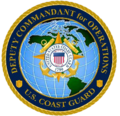 Emblem of the USCG Deputy Commandant for Operations