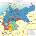 Image 6The constituent states of the German Empire (a federal monarchy). Various states were formally suzerain to the emperor, whose government retained authority over some policy areas throughout the federation, and was concurrently King of Prussia, the empire's largest state. (from Non-sovereign monarchy)