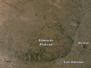 <span class="mw-page-title-main">Edwards Plateau</span> Geographic and ecological region of Texas, United States