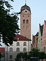 Turm der Stadtpfarrkirche St. Johann