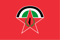 DFLP Party logo and flag