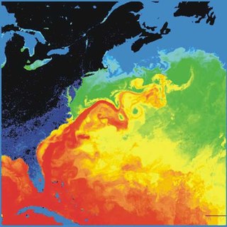 <span class="mw-page-title-main">Gulf Stream</span> Warm Atlantic Ocean current